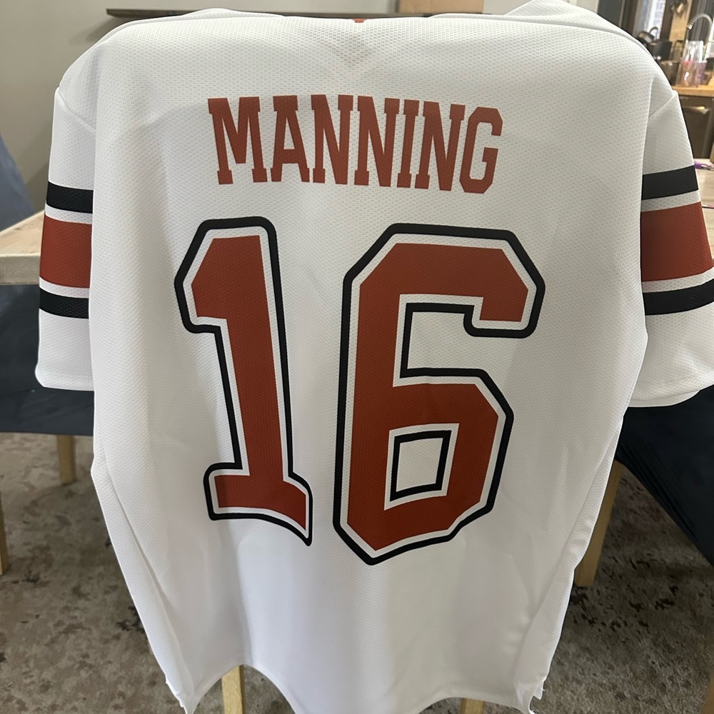 NWT Texas Longhorns Manning Jersey